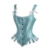 Pink Bustier Top Waist Trainer Lingerie Women Sexy Slim Underwear Corset WK2210