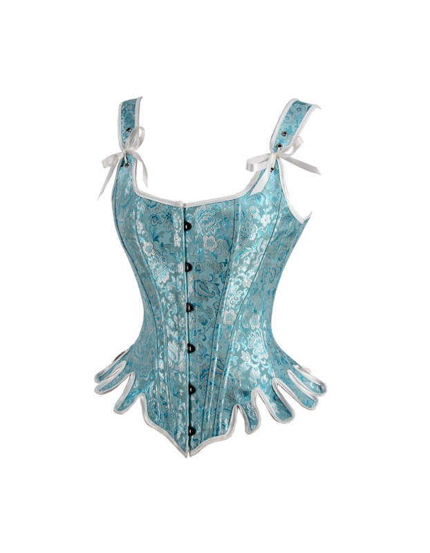 Pink Bustier Top Waist Trainer Lingerie Women Sexy Slim Underwear Corset WK2210