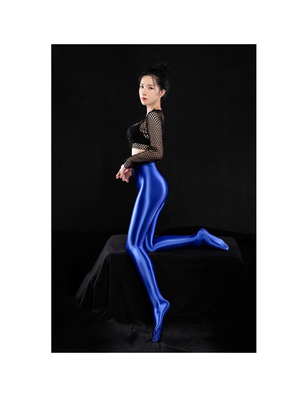 Sexy Open Crotch Bag Foot Even Crotch Silky High Elastic Tights Pantyhose XX18510