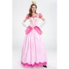 Mary Stage Palace Party Queen Dress Pink Peach Blossom Princess Dress YM2896