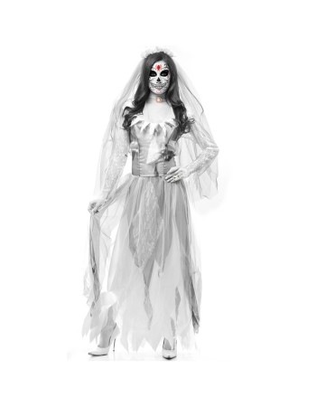 Halloween ghost bride plays costume M40252