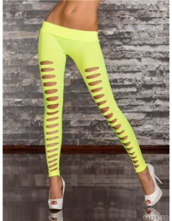 Fashion hollow out leggings 9116YW