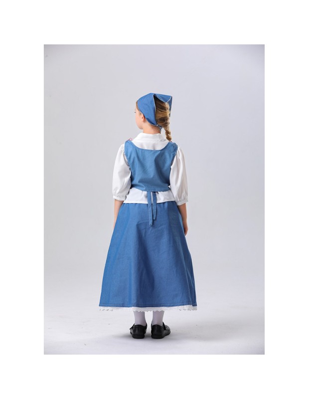 Manor Maid Costume Vintage Garden Maid Long Skirt Show Beer Costume YM0923