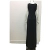 Black sexy open the evening dress m88018
