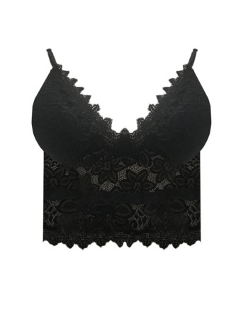 Lady Sexy Lingerie Lace Strap Crop Tops m8372