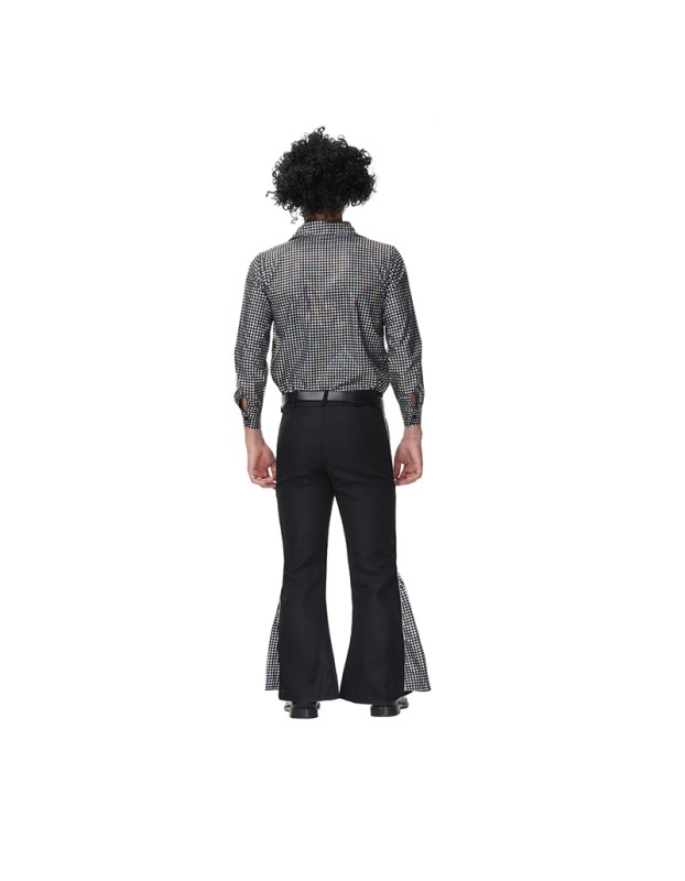 Halloween Suit Disco Hippie Ball Costumes Cosplay Adults Show Man Cothin MS1661