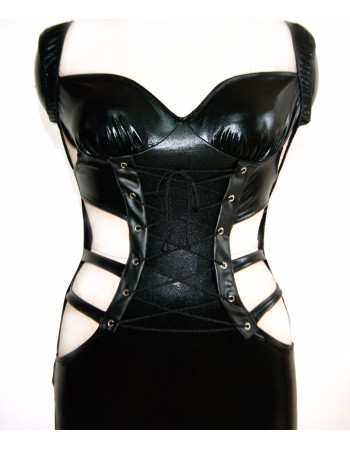 Sexy Black Angel Costumes M4881