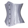 Polyester Steel Boned Hook Eye and Lace Up Closure Underbust Corset M1323