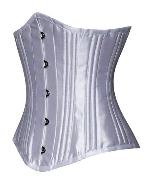 Polyester Steel Boned Hook Eye and Lace Up Closure Underbust Corset M1323