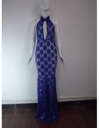 Sexy Mermaid Maxi Dress M3986