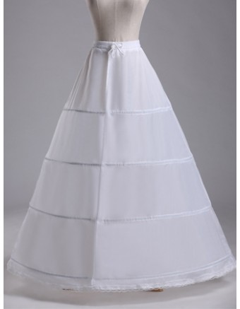 Wedding Bridal Petticoat Four Hoops S029