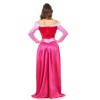Pink Princess Peach Dress Adult Cosplay Costume for Women Halloween SM20281