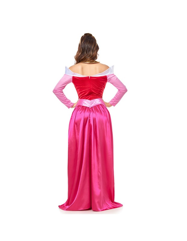 Pink Princess Peach Dress Adult Cosplay Costume for Women Halloween SM20281