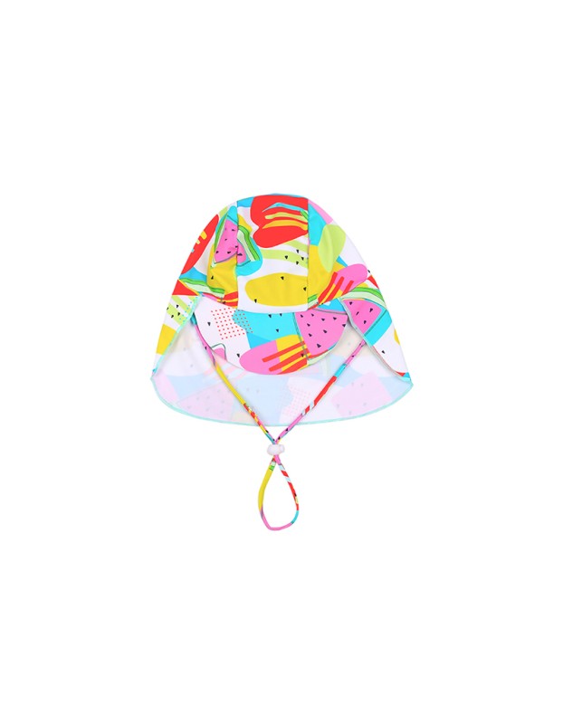 Cartoon Watermelon Swimming Set Girls Separate Sunblock Spring Swimsuit With Hat KF201