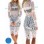 Woman See Through Lace Dress M30118