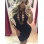 Sexy black bodycon dress M30103