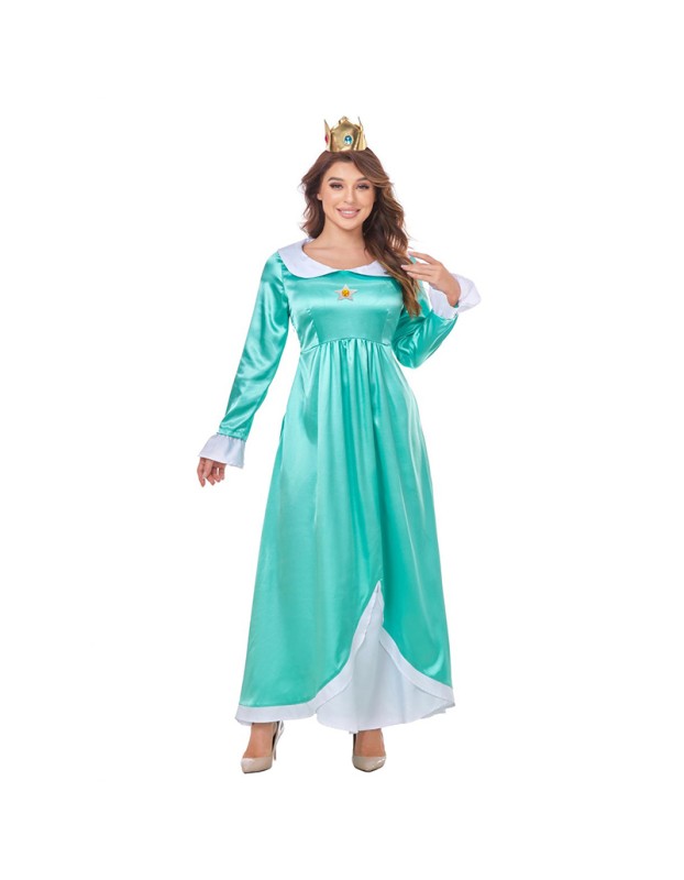 Super Mario Brothers Peach Blossom Princess Brigitte Costume Princess Brigitte SM10