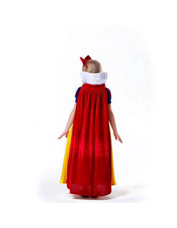 Halloween Fairy tale Children Snow White Dress Stage Show Cosplay Costume YM8746