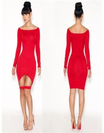 celebrity bandage bodycon dress m3649