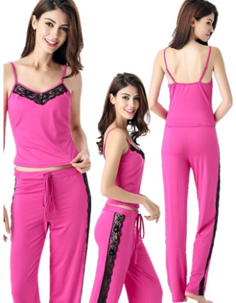 Sexy Ladies Summer Milk Wire Sleepwear M30256
