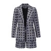 2 Piece Set Short Pants Suit Set Slim Fit Business Women Blazer LQ160