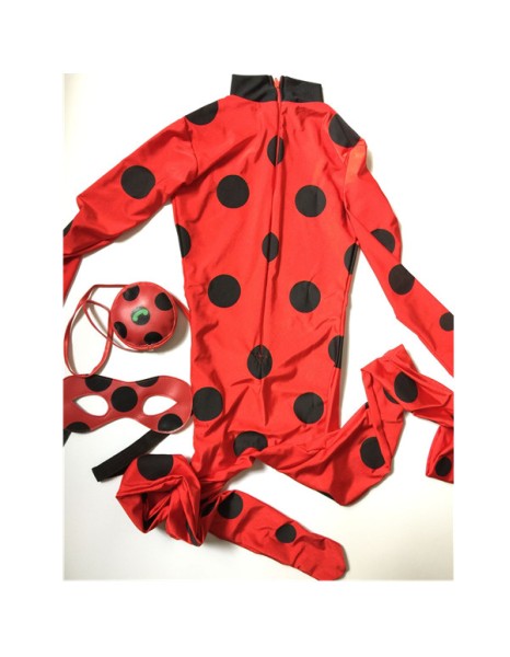 Adult & Kid Girls Miraculous Ladybug Zentai Costume M40512