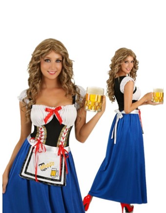 Germany Oktoberfest Cosplay Costume S-XL