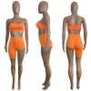 Sling Top Sexy Tube Top And Shorts Set Two Piece Summer M046