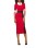 Half sleeve sexy high waist dress m88069