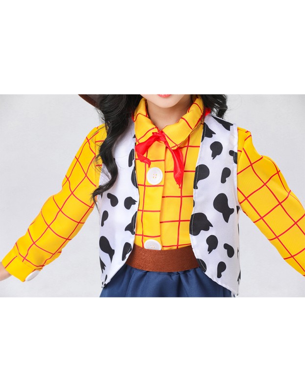 Halloween Cosplay Children's Western Cowboy Costume Party Stage DL2008