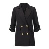Formal Suits Casual Loose Fashion Womens Mid-Length Arket Blazer LQ162