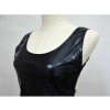 Patent Leather Skirt Sexy Mini Plus Size Evening Dress XX4083