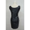 Patent Leather Skirt Sexy Mini Plus Size Evening Dress XX4083