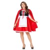 Halloween Little Red Riding Hood Cosplay Red Maid Fairy Tale Adult Costume SM20283