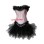 Sexy pink satin corset with skirt M1701