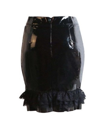Sexy Black Tight Skirt Adult Dress M342