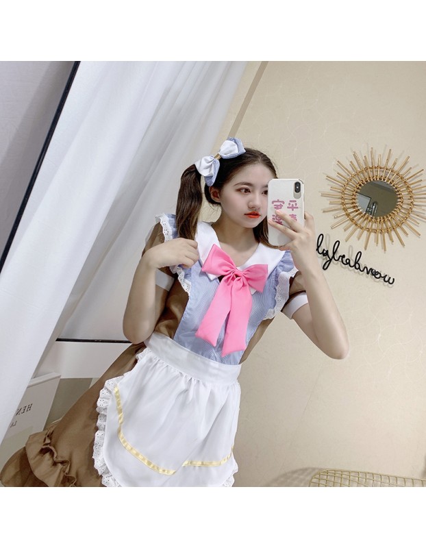 Lolita Clothes Maid Uniforms For Ladies Character Costume XH6234