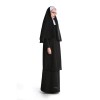 Couple Halloween Cosplay Nun Habit Priest Christian Missionary Catholic Costume SM89171