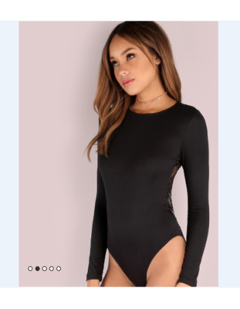 Black backless sexy lingerie M2144