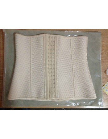 Hook Eyes Steel Boned Plaid Underbust Corset M1322
