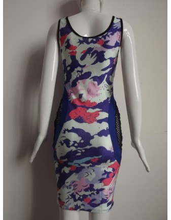 Fashion Design Top Bodycon Maxi Dress M3973