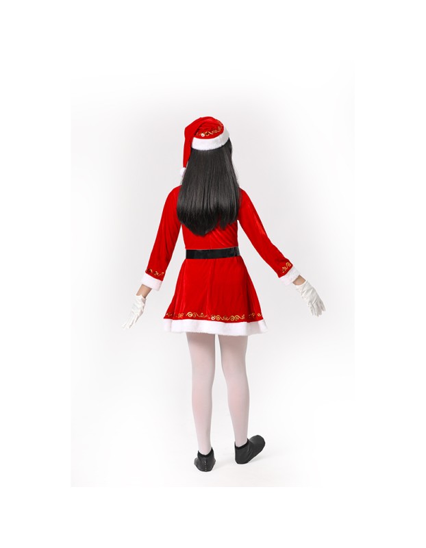 Children's Costumes Santa Claus Dresses Up In Party Christmas Cosplay Costumes SM6060 SM059