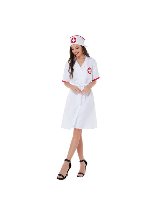 Seduction Nurse Skirt Sexy Underwear Sense Role Play Stage Uniform Set SL3771