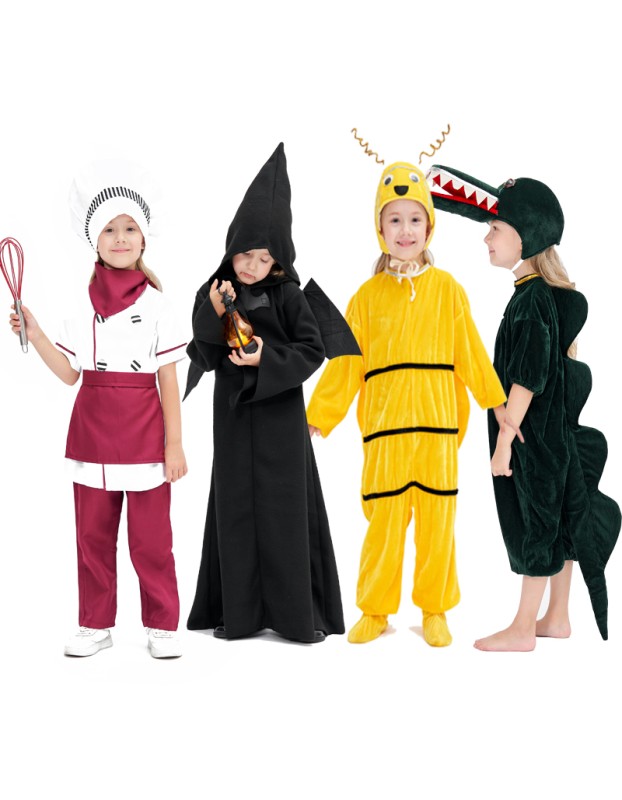 Witch Alligator Little Bee Animal Dance Children Costume Little Chef Show Cosplay SL801