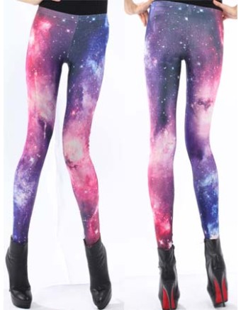 Ladies Stylish Galaxy Leggings 338