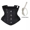24 Steel Bones Underbust Slimming Waist Trainer Corset MS1524