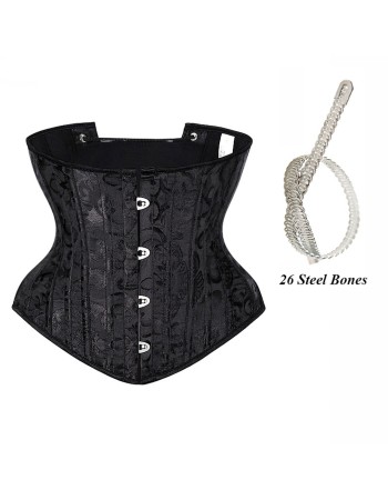 24 Steel Bones Underbust Slimming Waist Trainer Corset MS1524