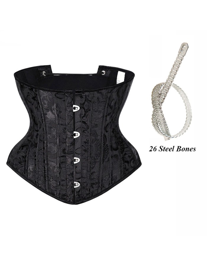 24 Steel Bones Underbust Slimming Waist Trainer Corset MS1524