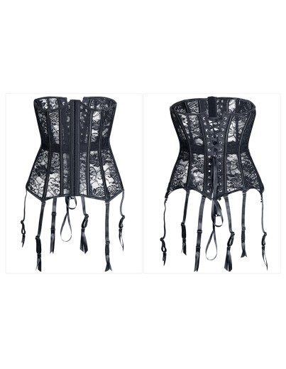 Hot Sexy Women Lace Waist Trainer Corsets M1348