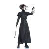 Halloween Adult Steampunk Style Plague Doctor Costume Bird Beak Mask Suit SM2011